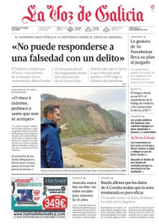 «O RISCO É EXTREMO, PEDIMOS Á XENTE QUE NON SE ACERQUE»