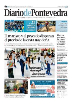 EL MARISCO Y EL PESCADO DISPARAN EL PRECIO DE LA CESTA NAVIDEÑA
LA CENTOLLA SE HA ENCARECIDO UN 30% EN UNA SEMANA Y LA CIGALA VA CAMINO DE SUPERAR LOS 100 EUROS LOS PONTEVEDRESES SE GASTARÁN DE MEDIA 1.143 EUROS EN ESTAS FIESTAS