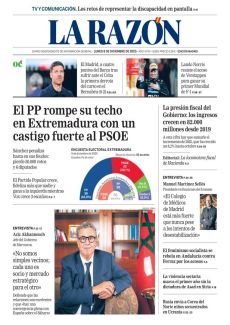 EL PP ROMPE SU TECHO EN EXTREMADURA CON UN CASTIGO FUERTE AL PSOE