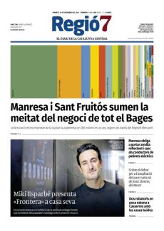 MANRESA I SANT FRUITÓS SUMEN LA MEITAT DEL NEGOCI DE TOT EL BAGES